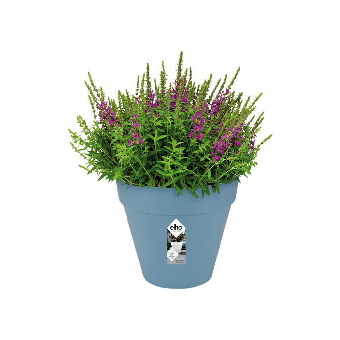 loft urban rond 25cm vintage blauw